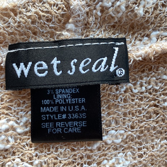 ❤️3/$30 Wet Seal Cardigan with Lace Trim - Picture 8 of 9